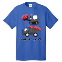 Dump Truck Valentine's Day Of Lover Gift Tall T-Shirt