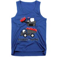 Dump Truck Valentine's Day Of Lover Gift Tank Top