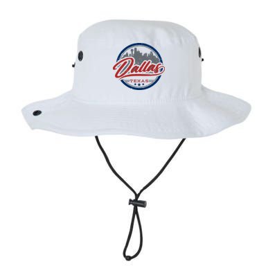 Dallas Texas Vintage Travel Stamp Bucket Hat