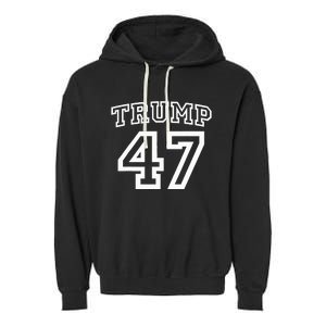 Donald Trump Vance 2024 Election 47th President Garment-Dyed Fleece Hoodie