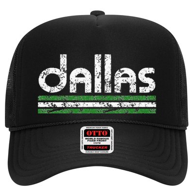 Dallas Texas Vintage Weathered Throwback Trucker Hat