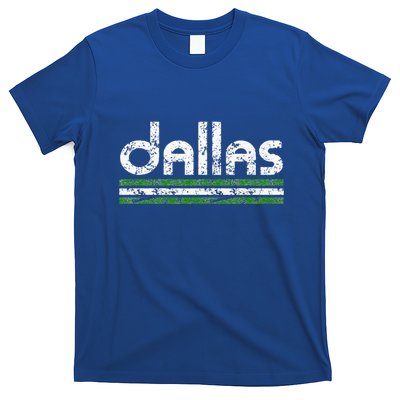 Dallas Texas Vintage Weathered Throwback T-Shirt