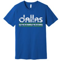 Dallas Texas Vintage Weathered Throwback Premium T-Shirt