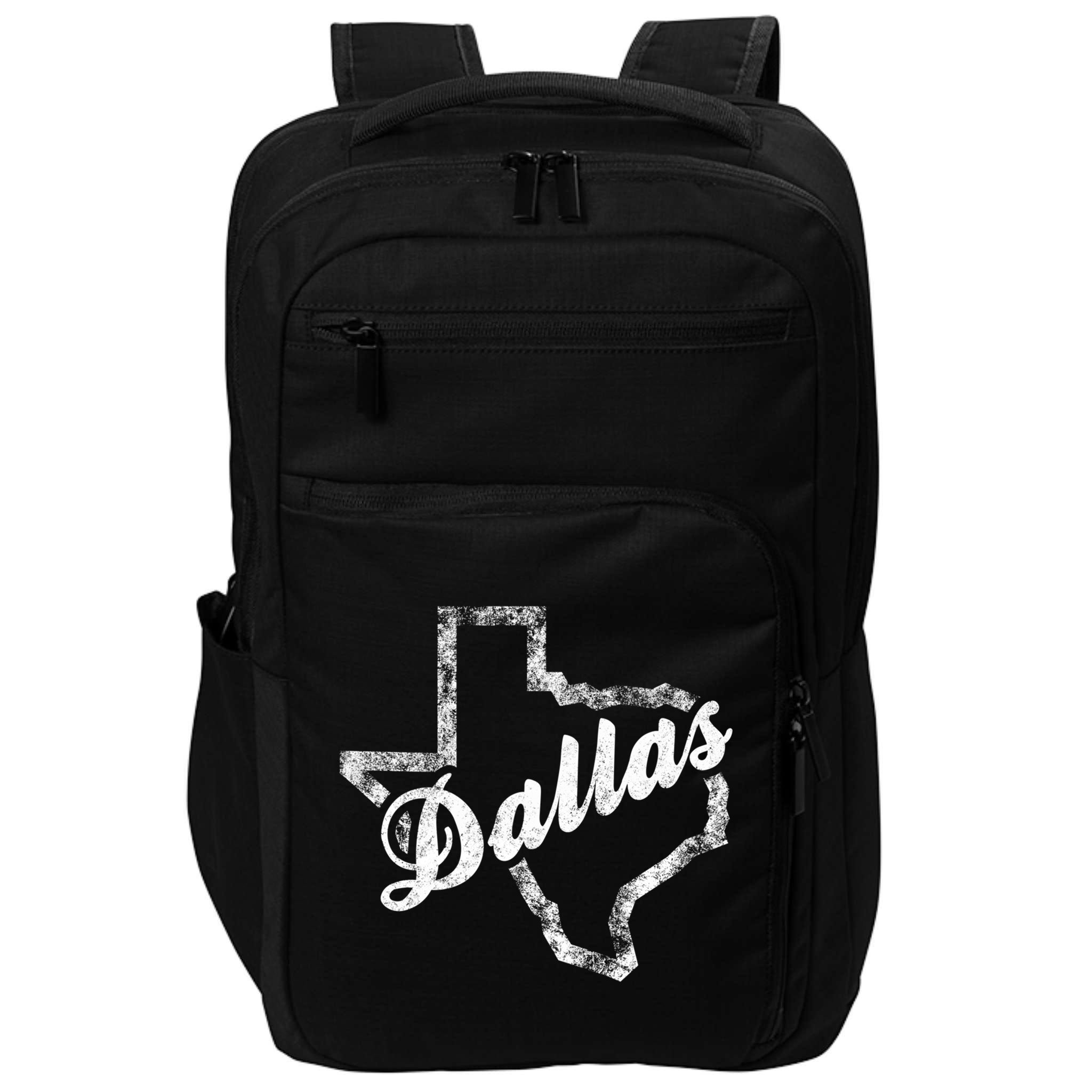 Dallas Texas Vintage Gift Impact Tech Backpack