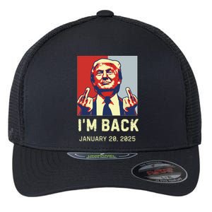 Donald Trump Won Inauguration Election 2024 Flexfit Unipanel Trucker Cap