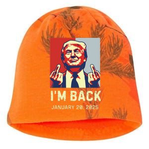 Donald Trump Won Inauguration Election 2024 Kati - Camo Knit Beanie