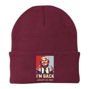 Donald Trump Won Inauguration Election 2024 Knit Cap Winter Beanie