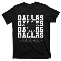 Dallas TX Vintage Sports Navy T-Shirt