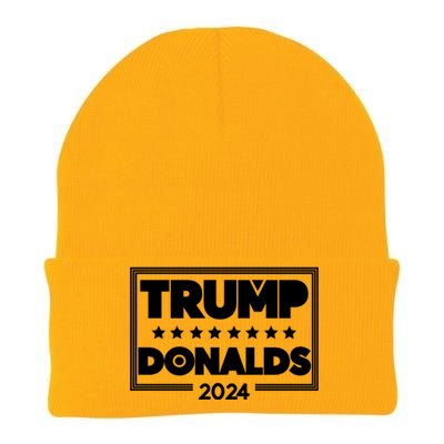 Donalds Trump Voter Clothing 2024 Election Gift Knit Cap Winter Beanie