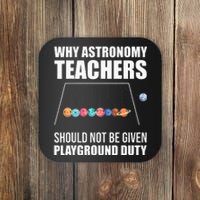 Discover the Wonders of Space with Astronomy Teachers Coaster