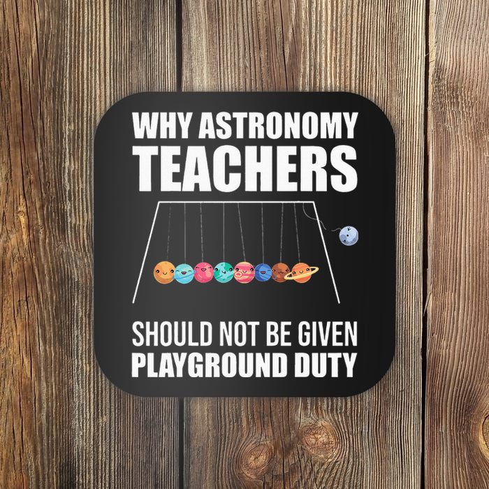 Discover the Wonders of Space with Astronomy Teachers Coaster