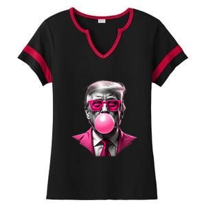 Donald Trump Wins Us Presidency Trump Won 2024 Usa President Ladies Halftime Notch Neck Tee