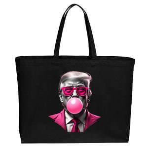 Donald Trump Wins Us Presidency Trump Won 2024 Usa President Cotton Canvas Jumbo Tote