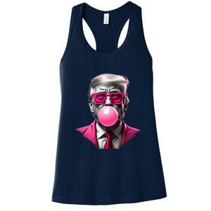 Donald Trump Wins Us Presidency Trump Won 2024 Usa President Women's Racerback Tank