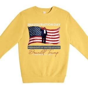 Donald Trump Wins Us Presidency Trump Won 2024 Usa President Premium Crewneck Sweatshirt