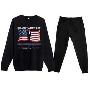 Donald Trump Wins Us Presidency Trump Won 2024 Usa President Premium Crewneck Sweatsuit Set