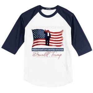 Donald Trump Wins Us Presidency Trump Won 2024 Usa President Baseball Sleeve Shirt