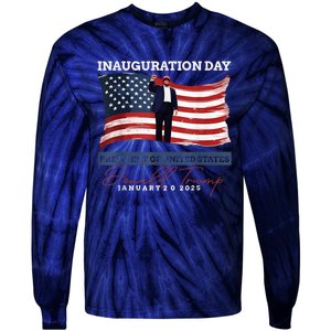 Donald Trump Wins Us Presidency Trump Won 2024 Usa President Tie-Dye Long Sleeve Shirt