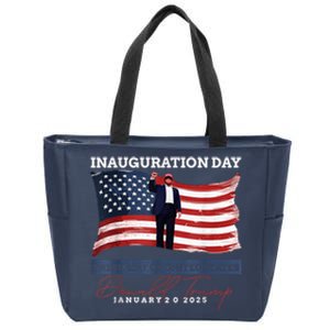 Donald Trump Wins Us Presidency Trump Won 2024 Usa President Zip Tote Bag