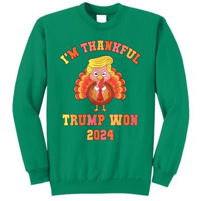 Donald Trump Wins Us Presidency Trump Won 2024 Usa President Sweatshirt