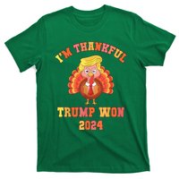 Donald Trump Wins Us Presidency Trump Won 2024 Usa President T-Shirt