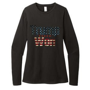 Donald Trump Wins Us Presidency Trump Won 2024 Usa President Womens CVC Long Sleeve Shirt