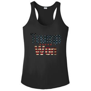 Donald Trump Wins Us Presidency Trump Won 2024 Usa President Ladies PosiCharge Competitor Racerback Tank