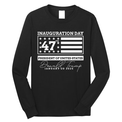 Donald Trump Won 2024 Election Inauguration Sweatshirt Long Sleeve Shirt