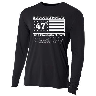 Donald Trump Won 2024 Election Inauguration Sweatshirt Cooling Performance Long Sleeve Crew