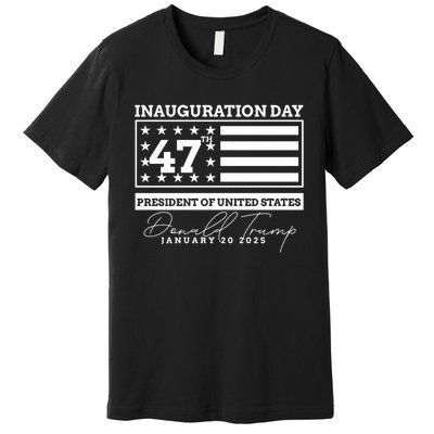 Donald Trump Won 2024 Election Inauguration Sweatshirt Premium T-Shirt