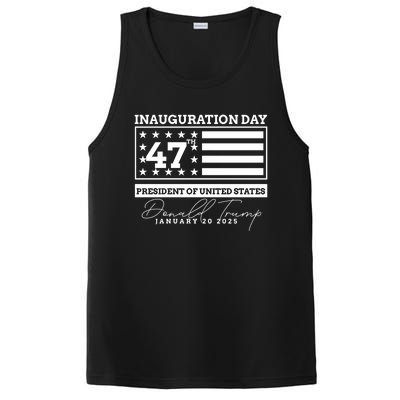 Donald Trump Won 2024 Election Inauguration Sweatshirt PosiCharge Competitor Tank