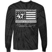 Donald Trump Won 2024 Election Inauguration Sweatshirt Tie-Dye Long Sleeve Shirt