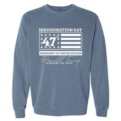 Donald Trump Won 2024 Election Inauguration Sweatshirt Garment-Dyed Sweatshirt