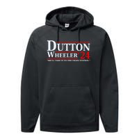 Dut Ton Wheeler 2024 We’ll Take It To The Train Station Performance Fleece Hoodie