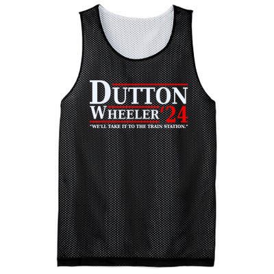 Dut Ton Wheeler 2024 We’ll Take It To The Train Station Mesh Reversible Basketball Jersey Tank