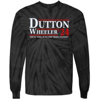 Dut Ton Wheeler 2024 We’ll Take It To The Train Station Tie-Dye Long Sleeve Shirt