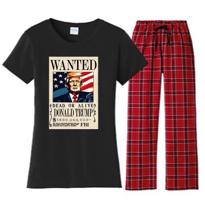 Donald Trump Wanted 1.5 Billion Funny Women's Flannel Pajama Set