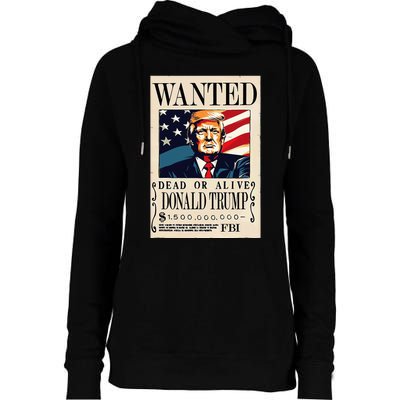 Donald Trump Wanted 1.5 Billion Funny Womens Funnel Neck Pullover Hood