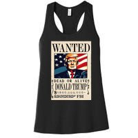 Donald Trump Wanted 1.5 Billion Funny Women's Racerback Tank