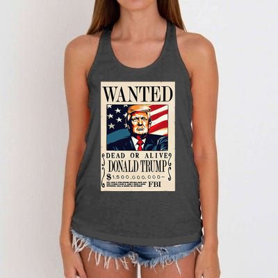 Donald Trump Wanted 1.5 Billion Funny Women's Knotted Racerback Tank