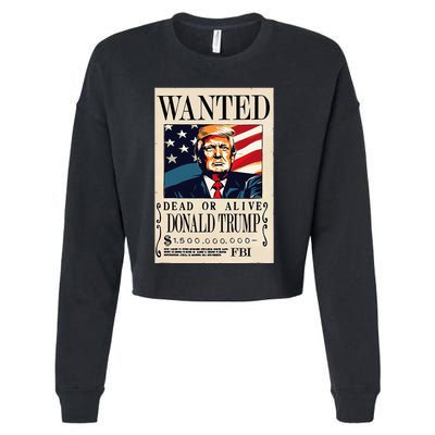 Donald Trump Wanted 1.5 Billion Funny Cropped Pullover Crew