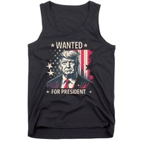 Donald Trump Wanted For President Tank Top