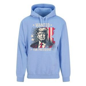 Donald Trump Wanted For President Unisex Surf Hoodie