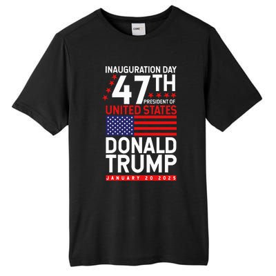 Donald Trump Won 2024 Election Inauguration Tall Fusion ChromaSoft Performance T-Shirt