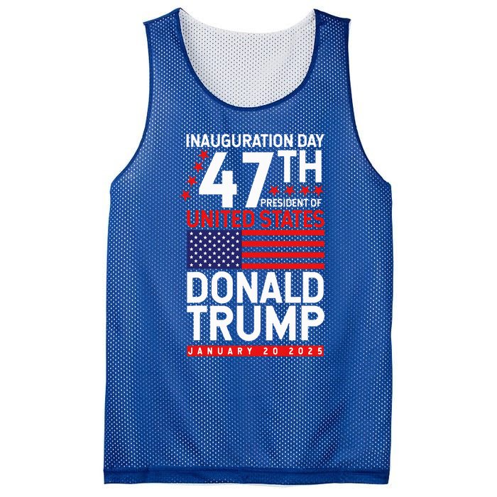 Donald Trump Won 2024 Election Inauguration Mesh Reversible Basketball Jersey Tank