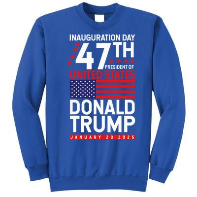 Donald Trump Won 2024 Election Inauguration Tall Sweatshirt