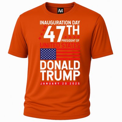 Donald Trump Won 2024 Election Inauguration Cooling Performance Crew T-Shirt