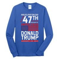 Donald Trump Won 2024 Election Inauguration Tall Long Sleeve T-Shirt