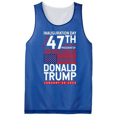 Donald Trump Won 2024 Election Inauguration Mesh Reversible Basketball Jersey Tank