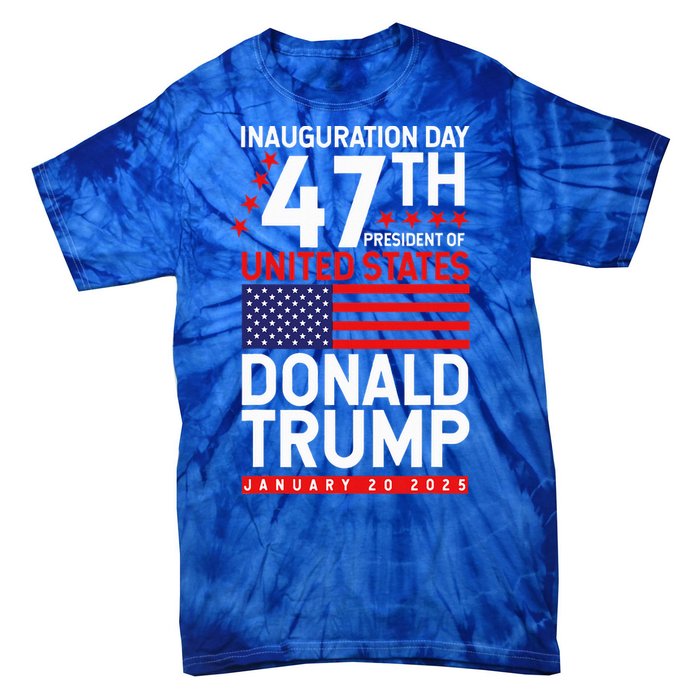 Donald Trump Won 2024 Election Inauguration Tie-Dye T-Shirt